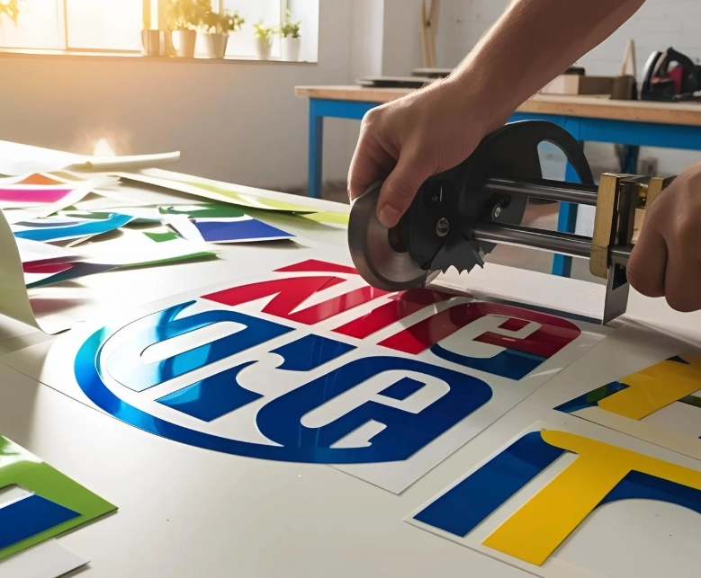 Découpe lettrages logos