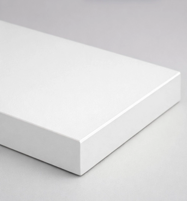 Panneau après placage de chant